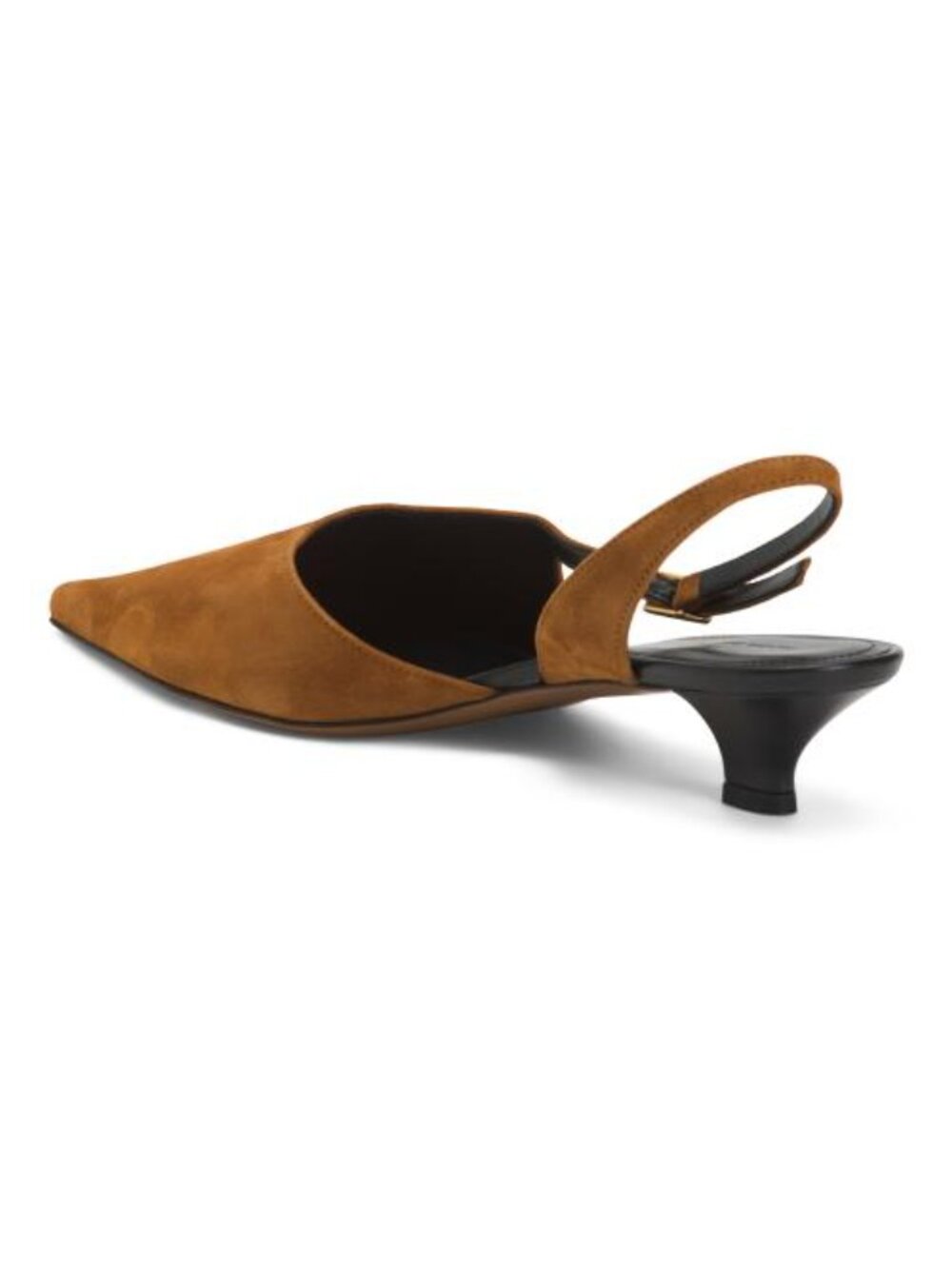 MANSUR GAVRIEL Made In Italy Suede Anna Slingback Pumps - Picture 2 of 4